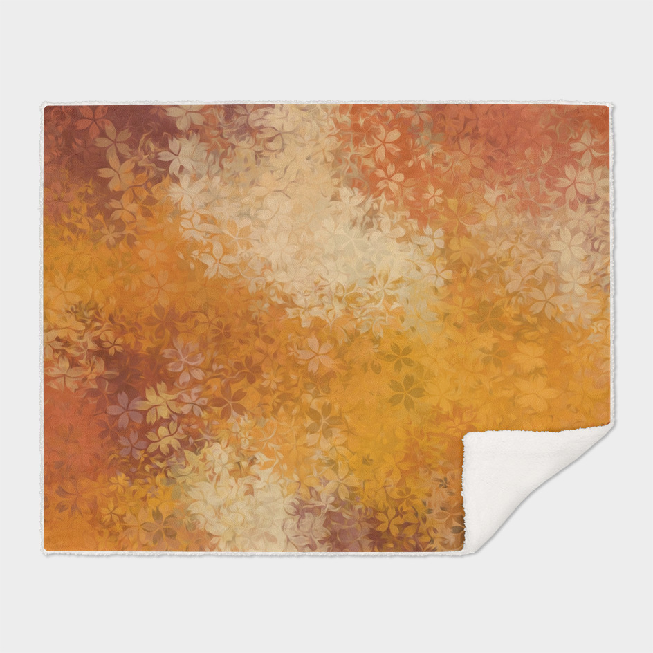 brown and yellow flower texture abstract background
