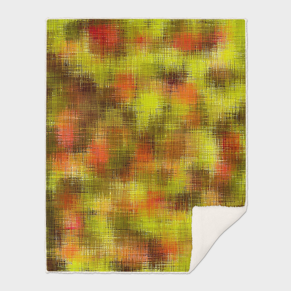 vintage painting texture abstract in yellow brown orange