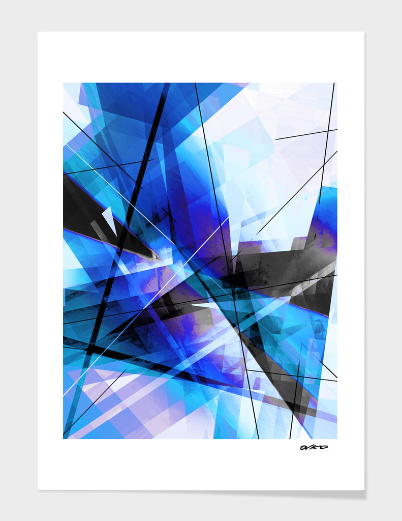 Inflection - Geometric Abstract Art