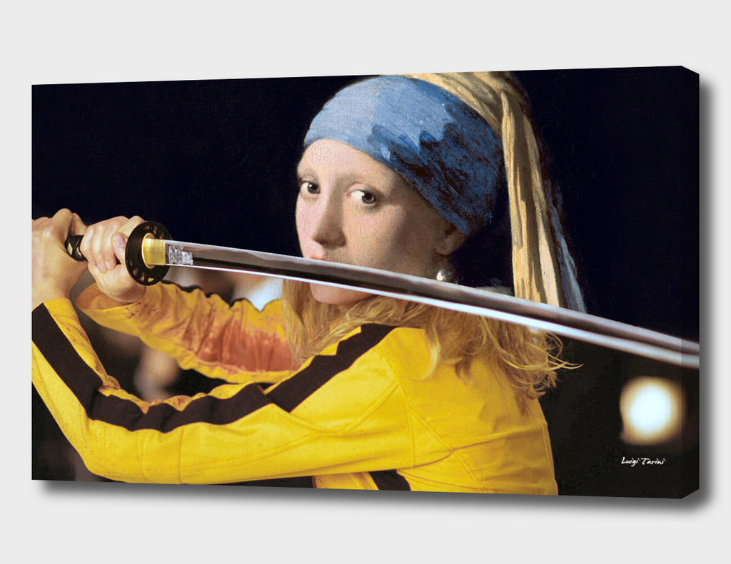 Vermeer's "Girl with a Pearl Earring" & Kill Bill