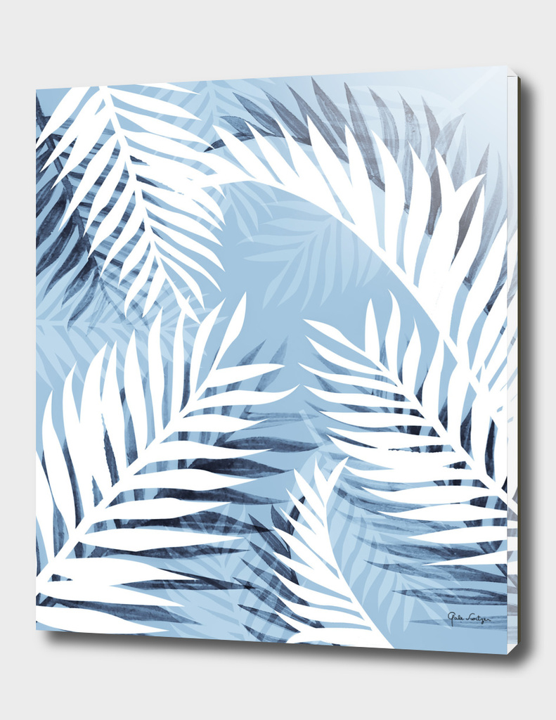 Tropical bliss - chambray blue
