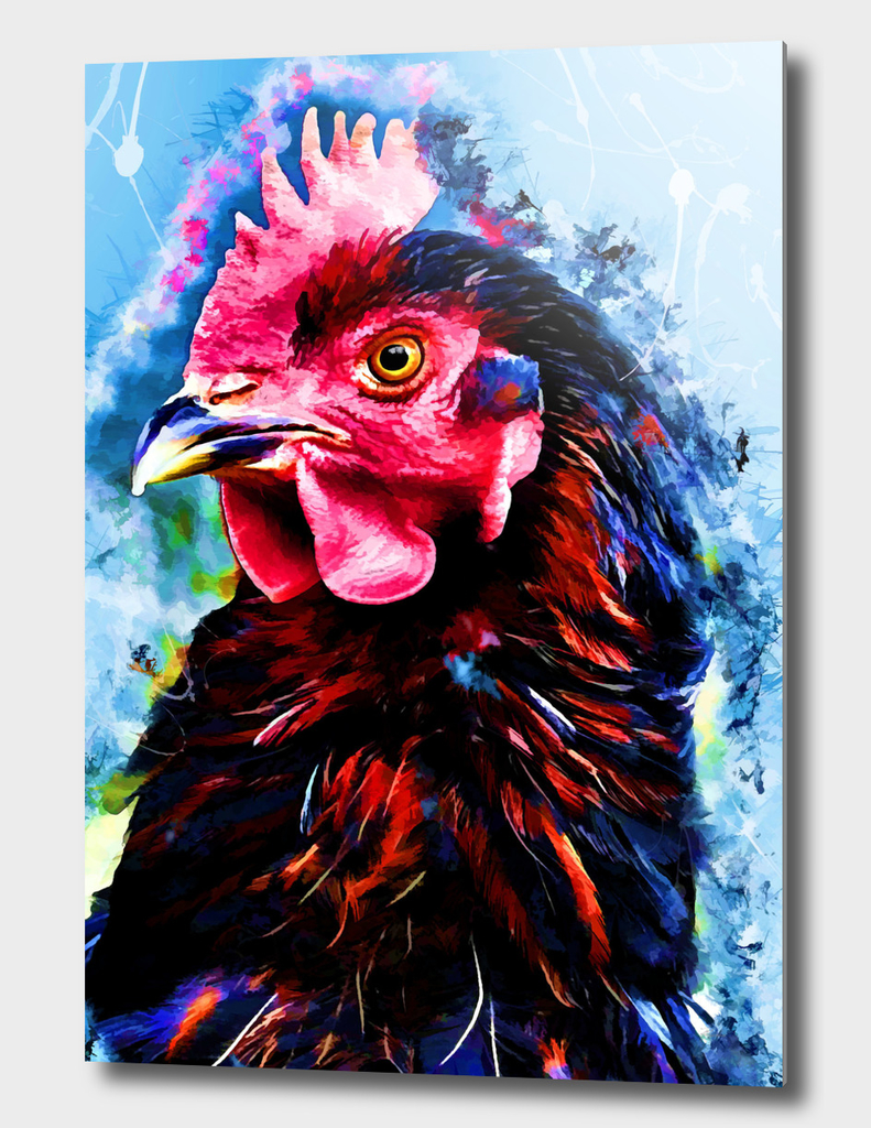 animal rooster art